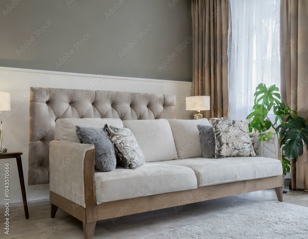 Fototapeta premium living room interior