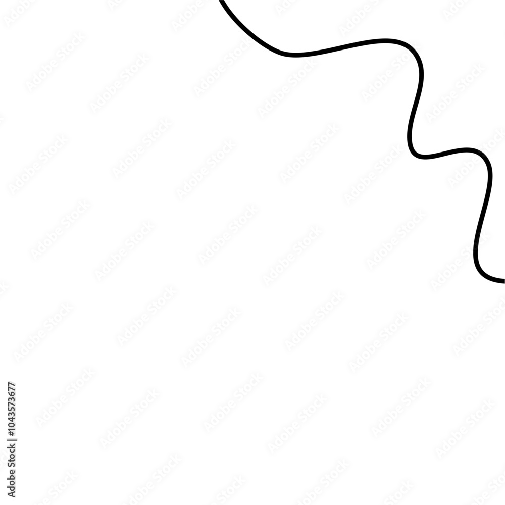 Abstract shape corner border Abstract shape corner border