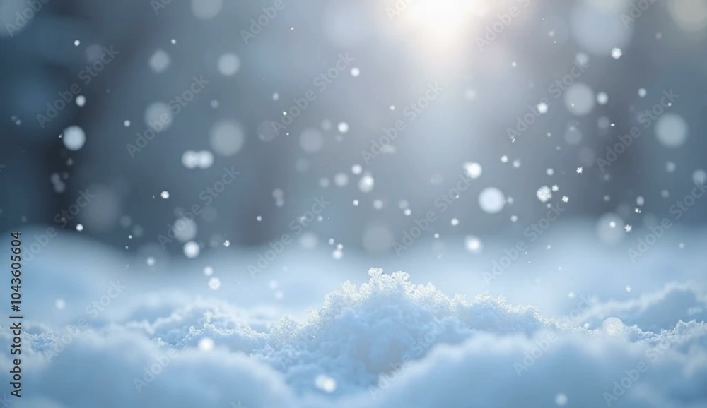Obraz premium winter background