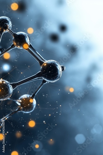 Exploring the intricate structure of molecular science with detailed atomic connections