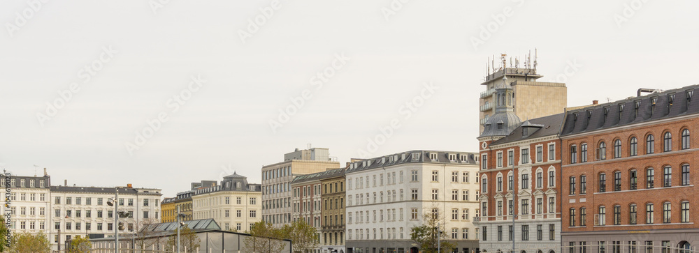 Fototapeta premium Copenhagen, Israels Plads (Israel’s Square) and Architecture.