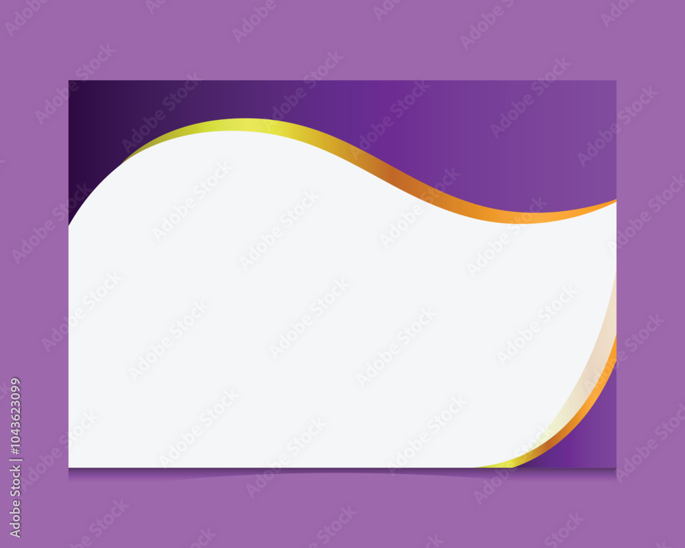 Purple and gold certificate of achievement paper template design Purple and gold certificate of achievement paper template design