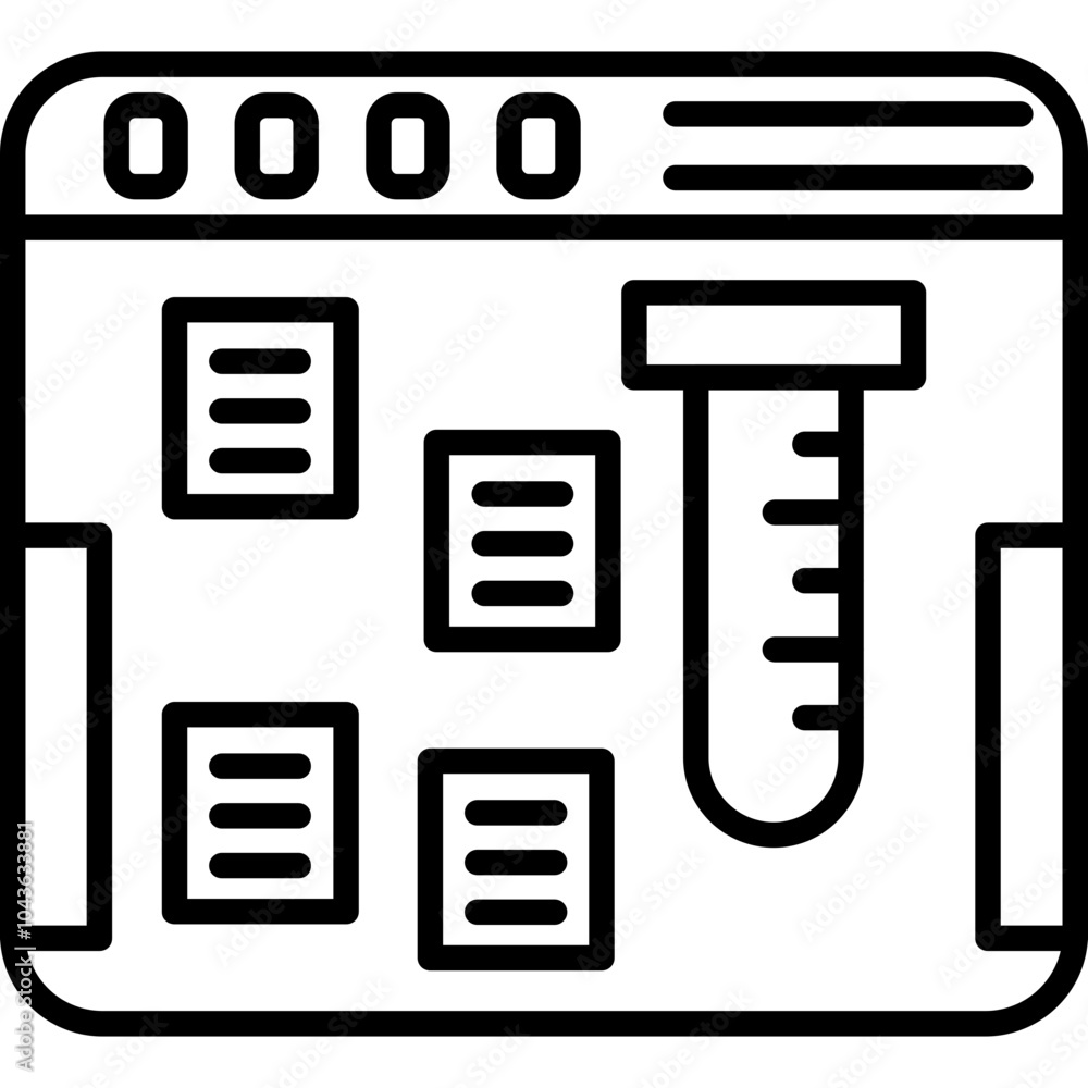 Virtual Lab Icon Virtual Lab Icon