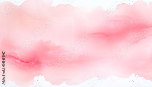 pastel pink aquarelle background with free space