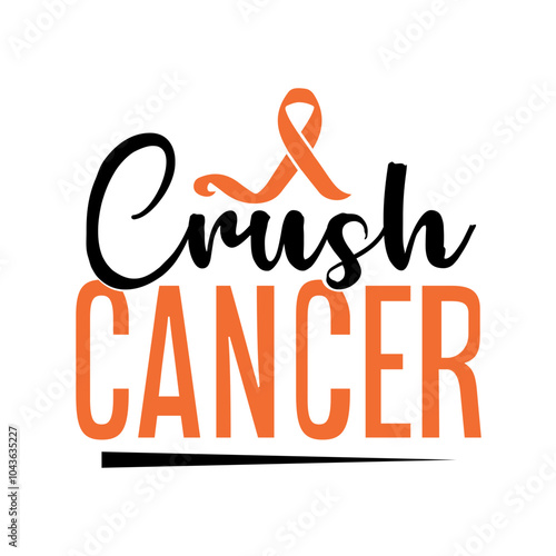 Crush cancer Svg Design