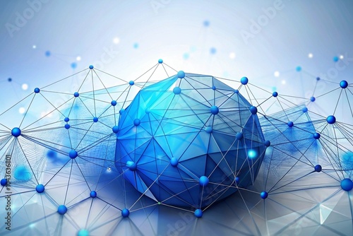 abstract background with globe