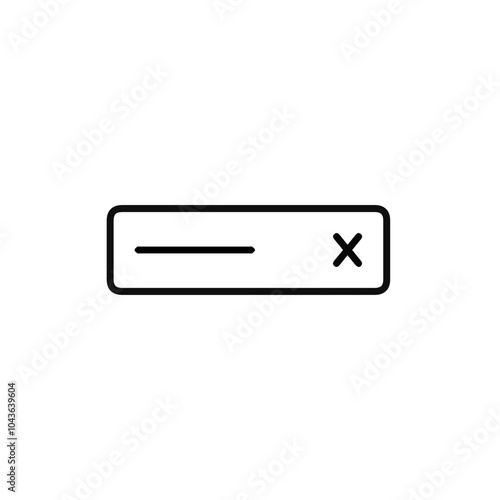 Warning signal icon symbol vector image Illustration 