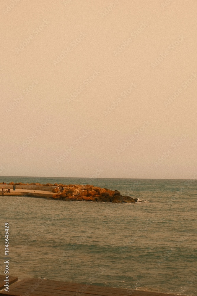 Fototapeta premium The sea is beautiful from any angle.