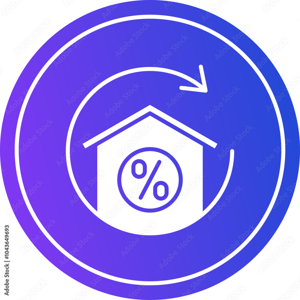 Obraz premium Mortgage Icon