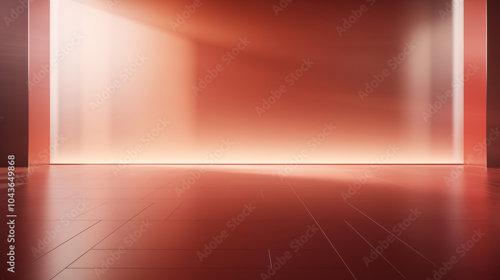 Warm Gradient Wall with Soft Lighting and Textured Floor Warm Gradient Wall with Soft Lighting and Textured Floor