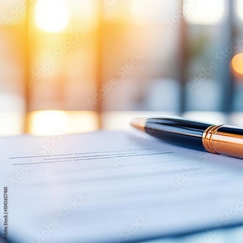 Signed funding agreement on a desk, symbolizing the completion of a major capital deal