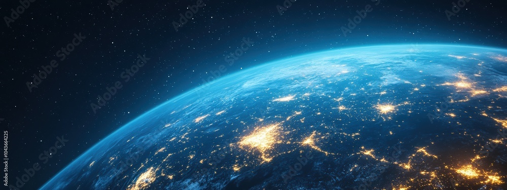 Fototapeta premium Abstract glowing globe symbolizing global business strategy, interconnected networks, digital innovation, strategic planning, modern corporate landscape