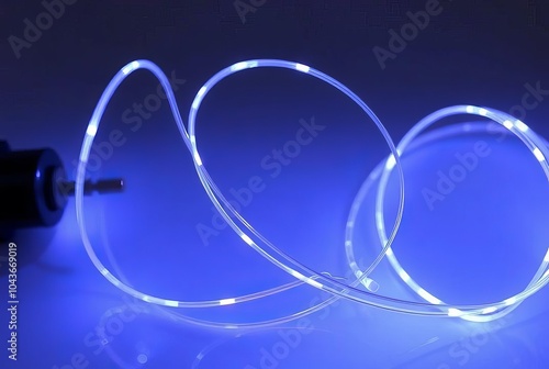 Electroluminescent Wire Flexible wires that emit light when an e photo