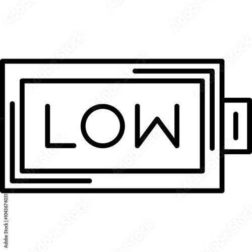 Battery Low Icon