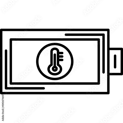 Battery Temperature Icon
