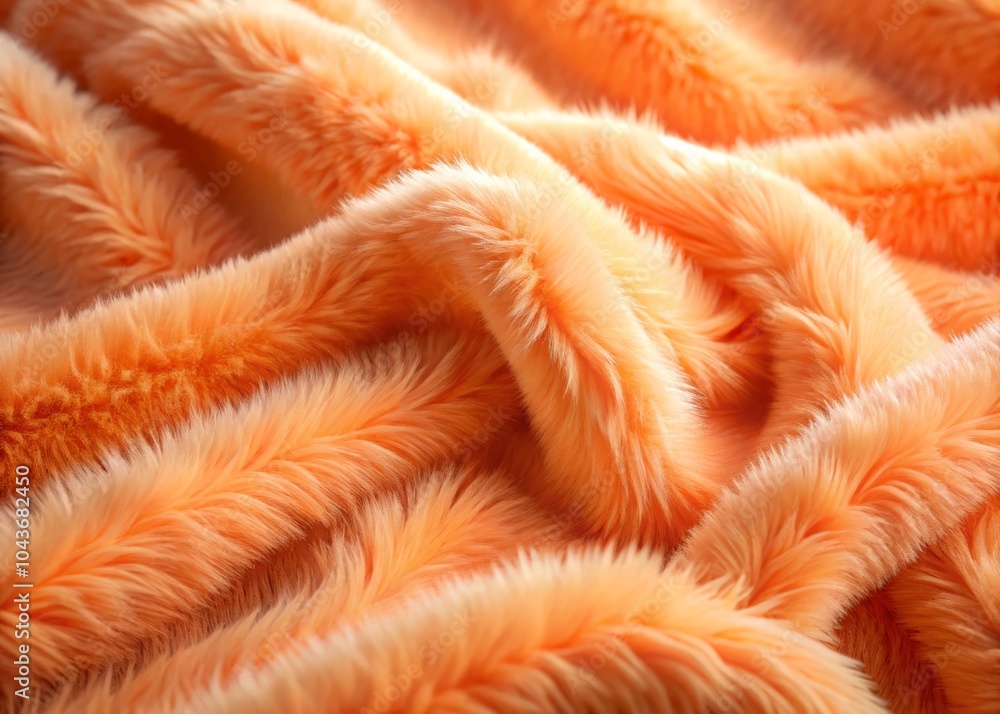 Close-Up of Soft Peach Fuzz Textile Pattern Close-Up of Soft Peach Fuzz Textile Pattern
