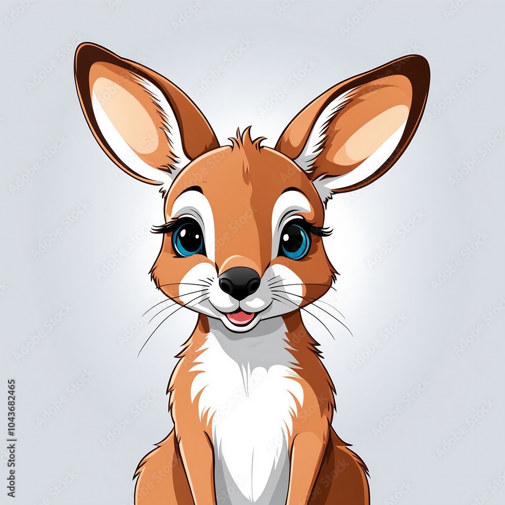 Fototapeta premium kangaroo illustration