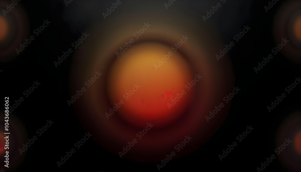 Dark background with motion blurred orange circle wallpaper Dark background with motion blurred orange circle wallpaper