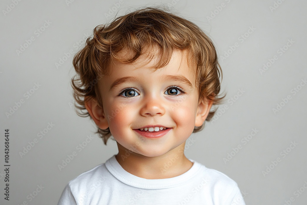 portrait of an white little boy with a smile portrait of an white little boy with a smile