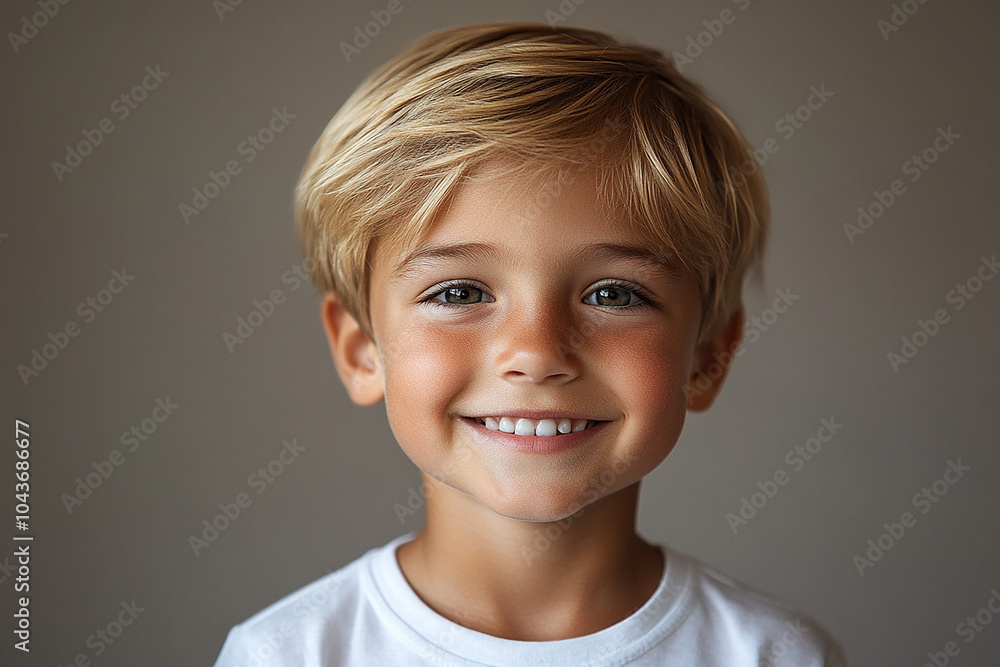 portrait of an white little boy with a smile portrait of an white little boy with a smile