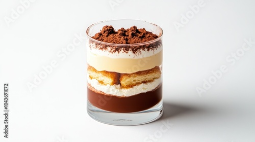 Delightful Coffee Verrine with Layers and Creamy Texture