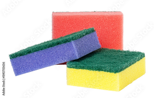 Foto kitchen sponge for washing dishes