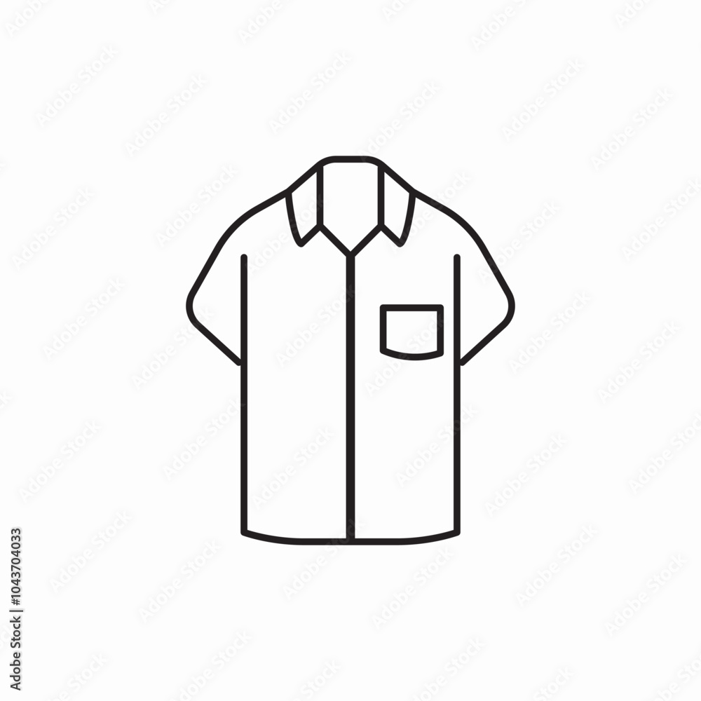 shirt clothes icon sign vector shirt clothes icon sign vector