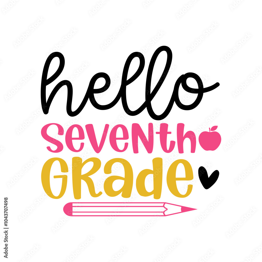 Fototapeta premium School SVG Design