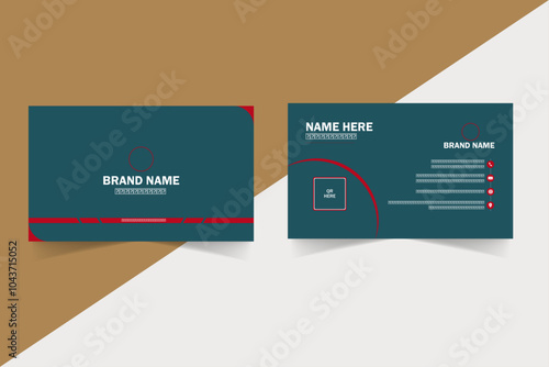 business card design template