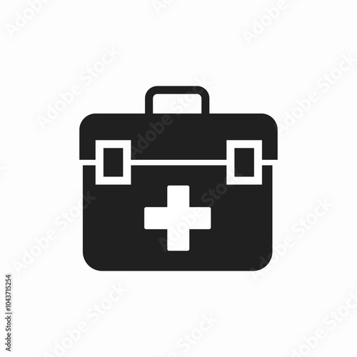 medical kit icon sign vector