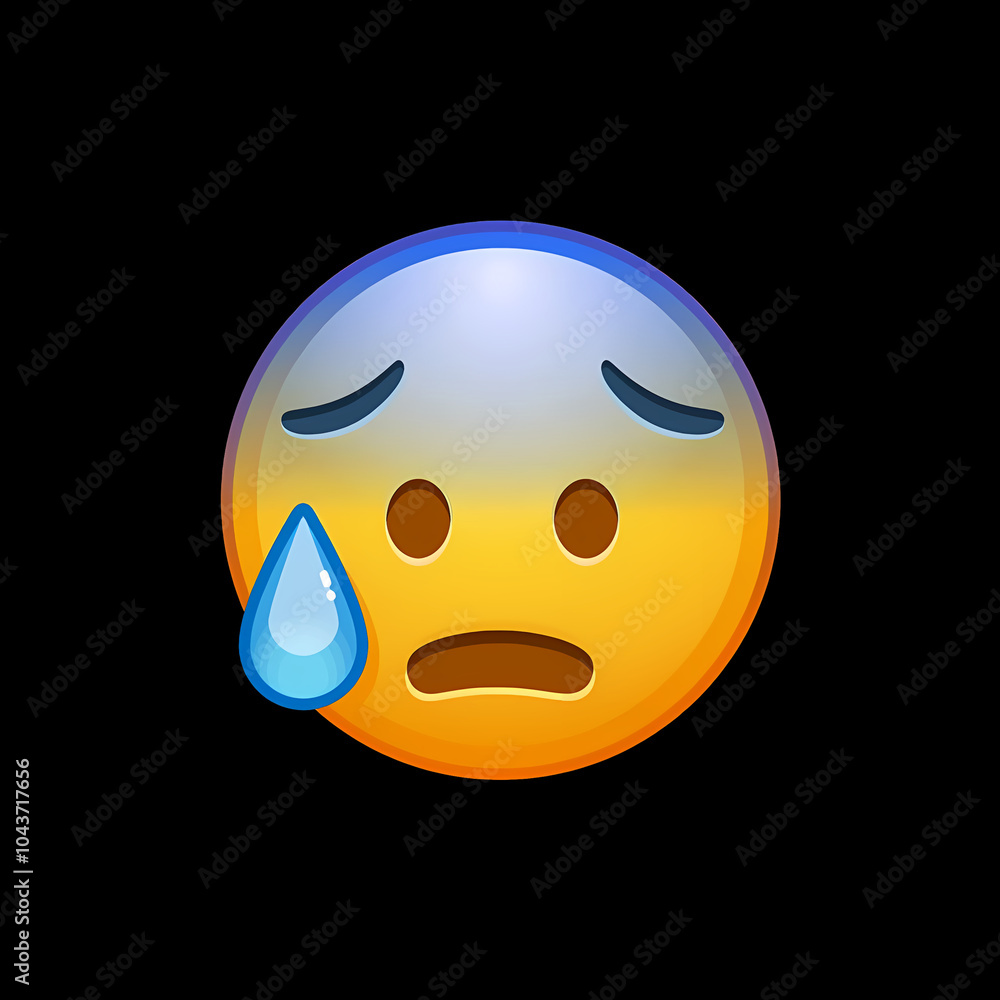 Fototapeta premium Crying Face 