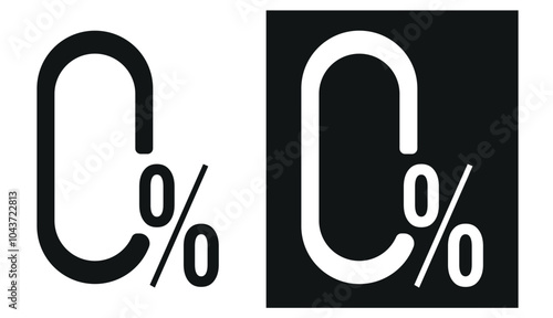 Discount icon,Percentage, finance percent offer tag, shopping sale label, black friday coupon, promotion commission icons button, vector, sing, symbol, logo, illustrastion, editable store and flat.