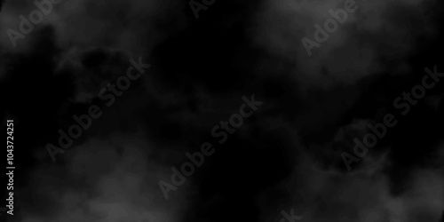 Abstract smoke on black and Fog background. Isolated black background. fume overlay design and smoky effect for photos design.	