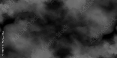 Abstract smoke on black and Fog background. Isolated black background. fume overlay design and smoky effect for photos design.	