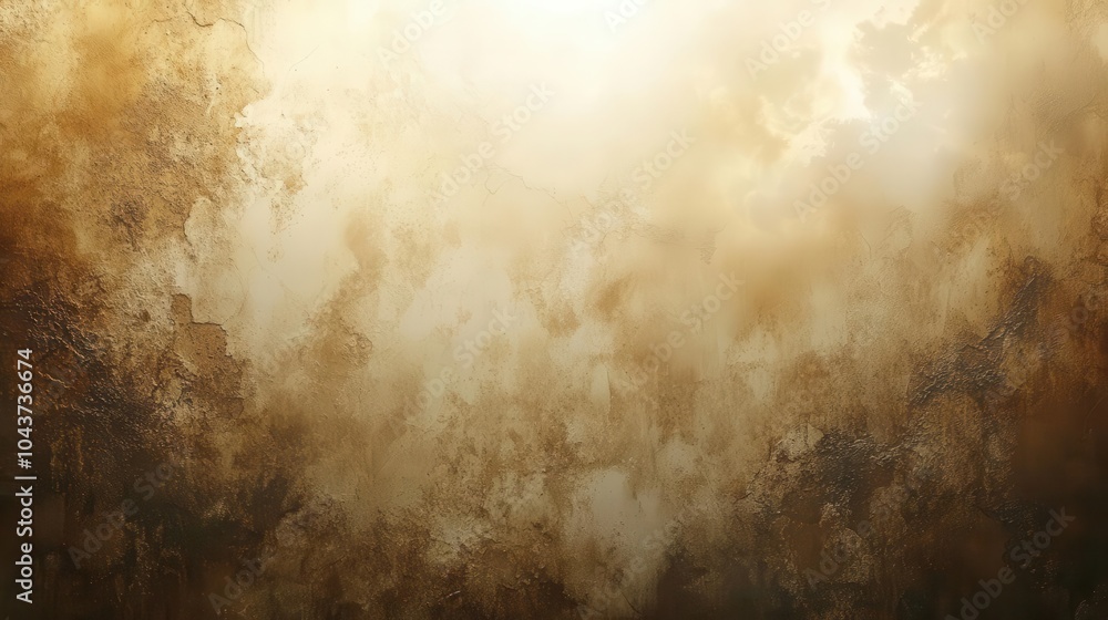 Obraz premium a subtle light brown grainy gradient creates a soothing pastel background perfect for banners or overlays featuring soft textures and calming hues