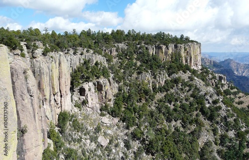 Divisadero, Copper Canyon, Chihuahua, Sierra Madre Occidental, Mexico photo