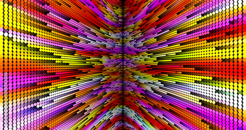 Wave pattern vector. 3D glowing abstract digital particles background. Technology concept. Abstract background. Future vector illustration.