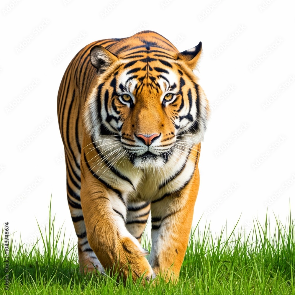 Obraz premium tiger in grass