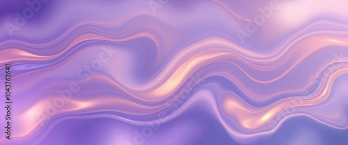 Swirling Oceanic Mist: Ethereal Cloud Waves with Deep Blues, Twilight Purples, and Golden Amber, Ideal for Digital Devices and Wallpapers