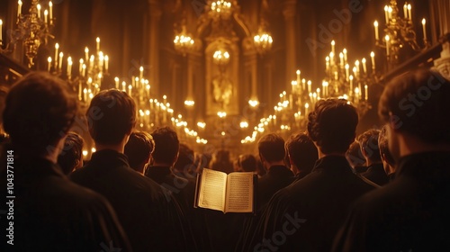 Haunting Melodies of Christmas Carols by Ghostly Choir photo