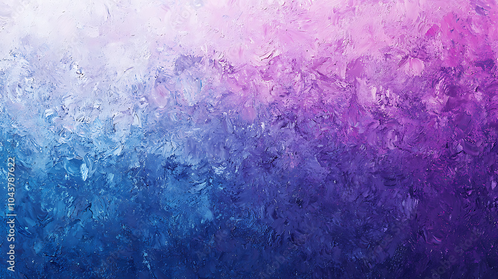 Fototapeta premium Smooth gradient from blue to purple with grainy texture