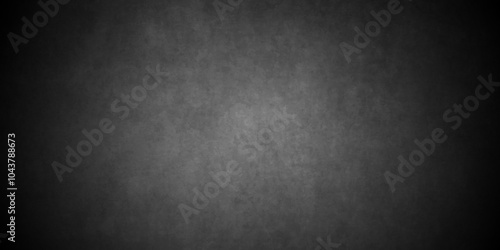 Abstract black stone wall texture grunge rock . dark gray background backdrop. wide panoramic banner. old wall stone for dark black distressed grunge blackboard, chalkboard rough concrete wall.