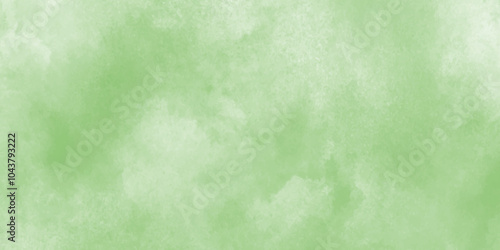 Green watercolor vector texture background for poster, cover, banner, flyer, cards,Vector watercolour texture in salad color. Ink paint brush stain,cloud background. Abstract watercolor hand painted b