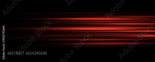 red special effect light, speed line