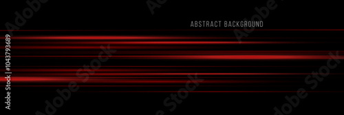 red special effect light, speed line