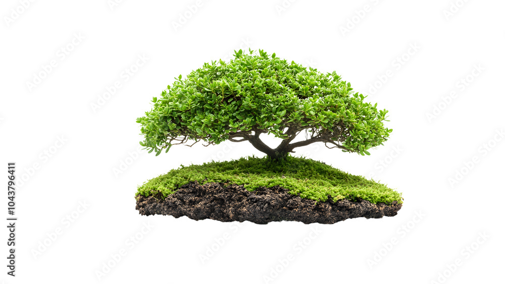 Fototapeta premium tree growing from soil