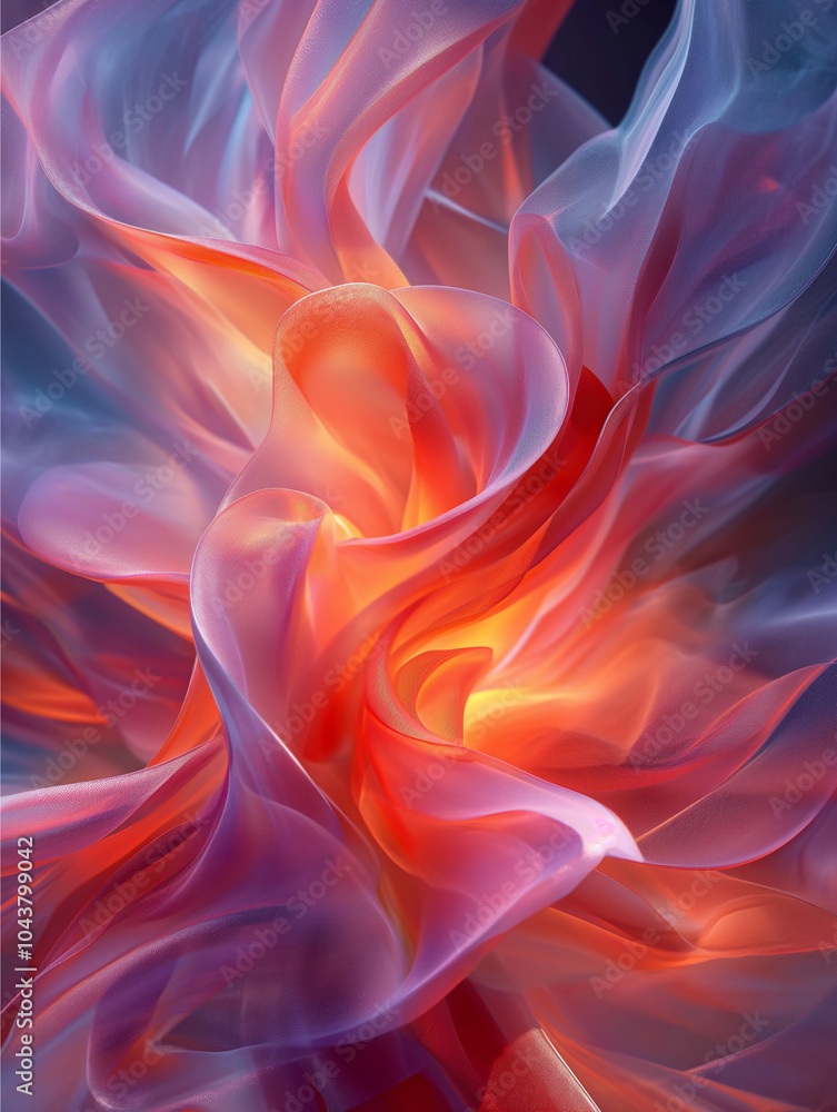 Fototapeta premium Abstract texture in pleasant colors.