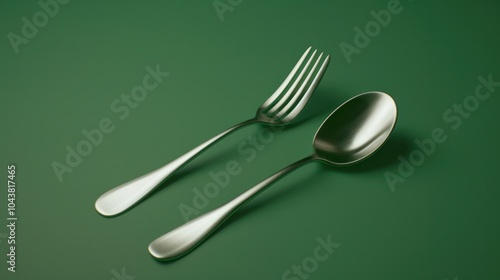 Spoons and forks are a perfect match.