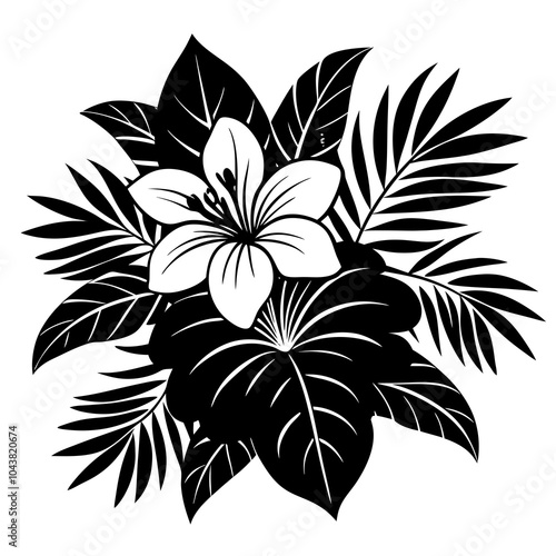 tropical flowers plants