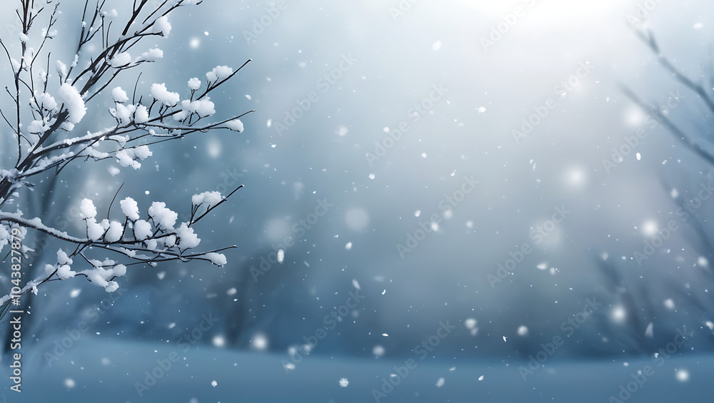 Christmas tree in snow copy space background,Xmas tree in snowfall, Christmas Tree in Snowfall Christmas tree in snow copy space background,Xmas tree in snowfall, Christmas Tree in Snowfall